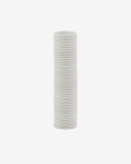 Jarrón Sibone de cerámica blanco 11 cm