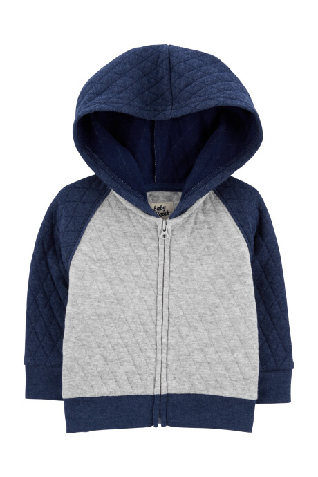 Campera de algodón, capitoneada, con capucha. Talles 3-24M Campera de algodón, capitoneada, con capucha. Talles 3-24M