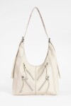 Cartera soft ojalillos crudo