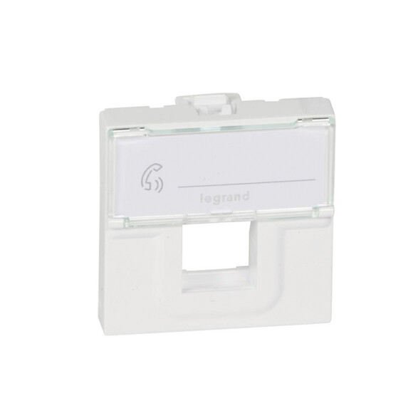 Módulo calado p/jack RJ45, blanco - Mosaic Legrand LJ0955