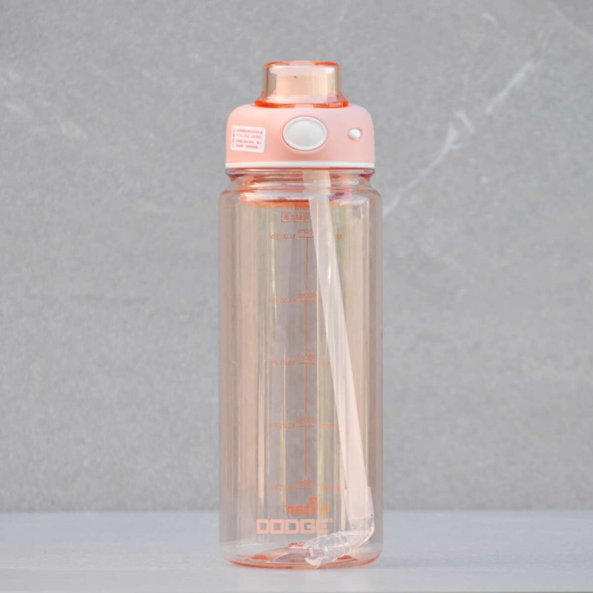 Botella Deportiva Plástica Con Sorbito 920ml 