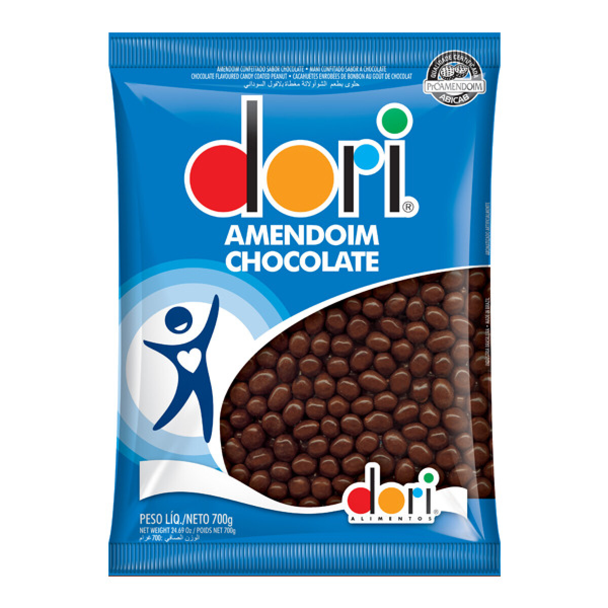 Maní con Chocolate Confitado Dori 700 grs 