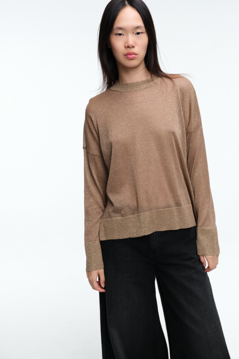 SWEATER BASE Bronce