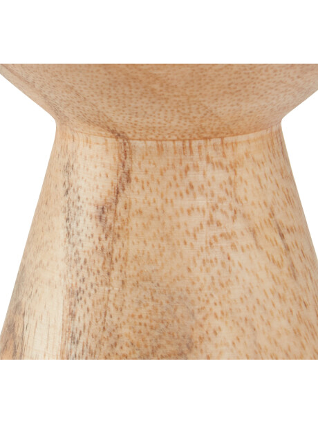 Portavelas JOHAN Ø6xA10cm madera Portavelas JOHAN Ø6xA10cm madera