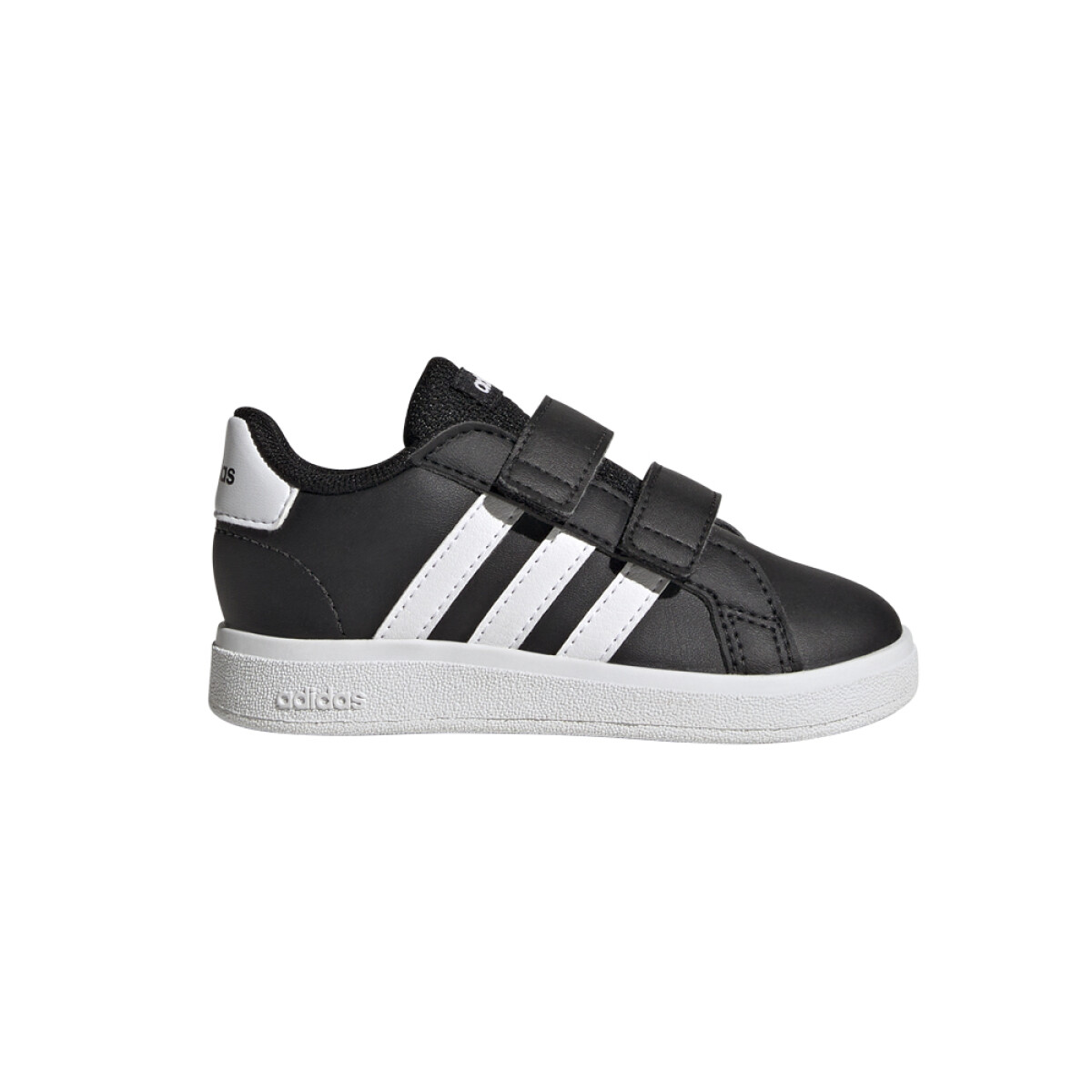 adidas GRAND COURT LIFESTYLE HOOK AND LOOP - Black/White 