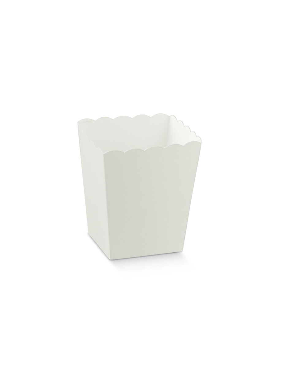 VASO POP 7X7X11 cm - BLANCO 