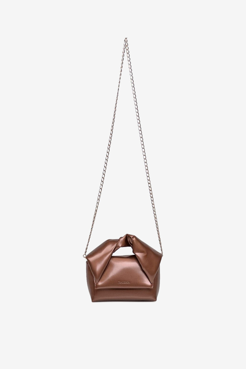 BOLSO SMALL TWISTER Marron