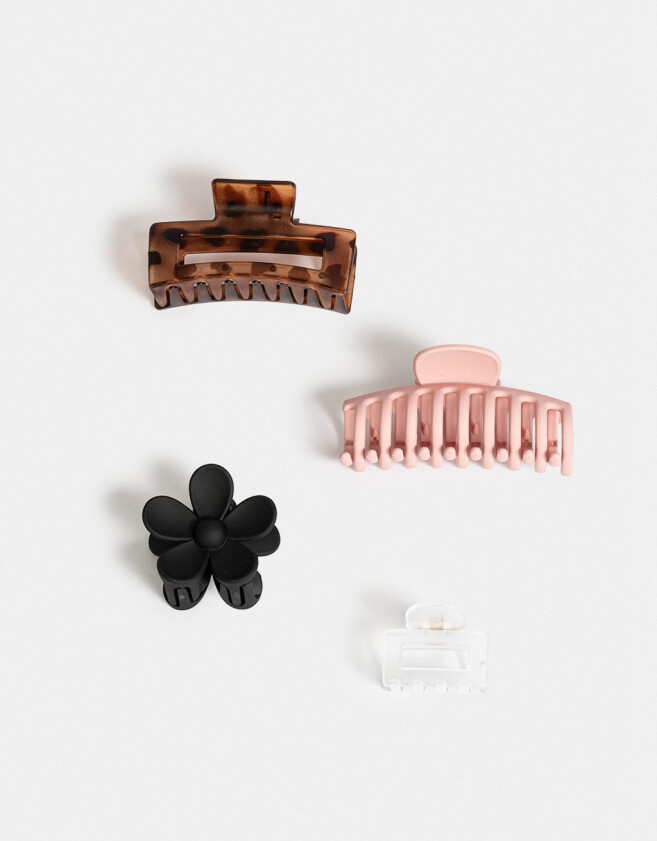 Broches Sets Set por 4 Set De Broches - Combinacion Multicolor