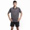 RAPID POLO T-SHIRT MEN BLACK GREY MELANGE