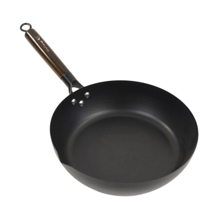 Sarten Wok con asa de madera Sarten Wok con asa de madera