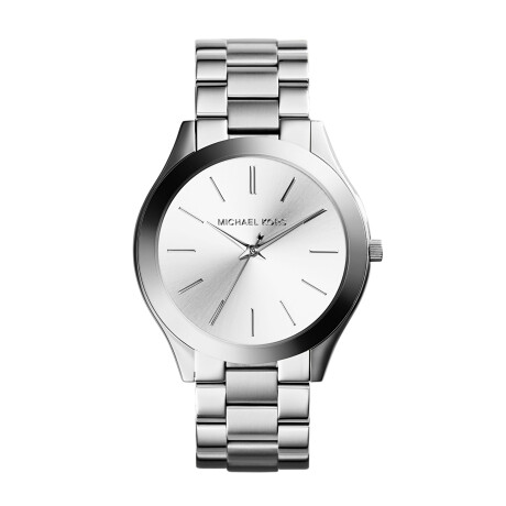 Reloj Michael Kors Slim Runway Acero Plata 0