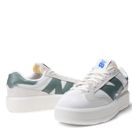 Championes de Mujer New Balance CT302 Blanco - Beige - Verde