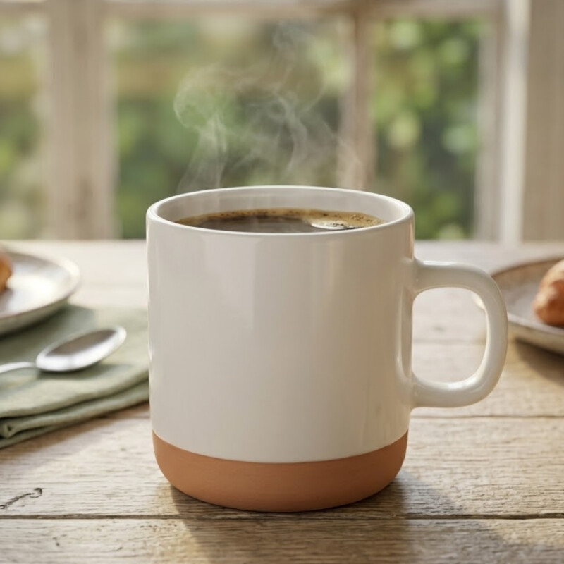 Taza Mug recto 380ml BLANCO