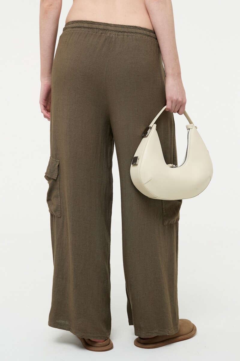 PANTALÓN CARGO Verde Militar