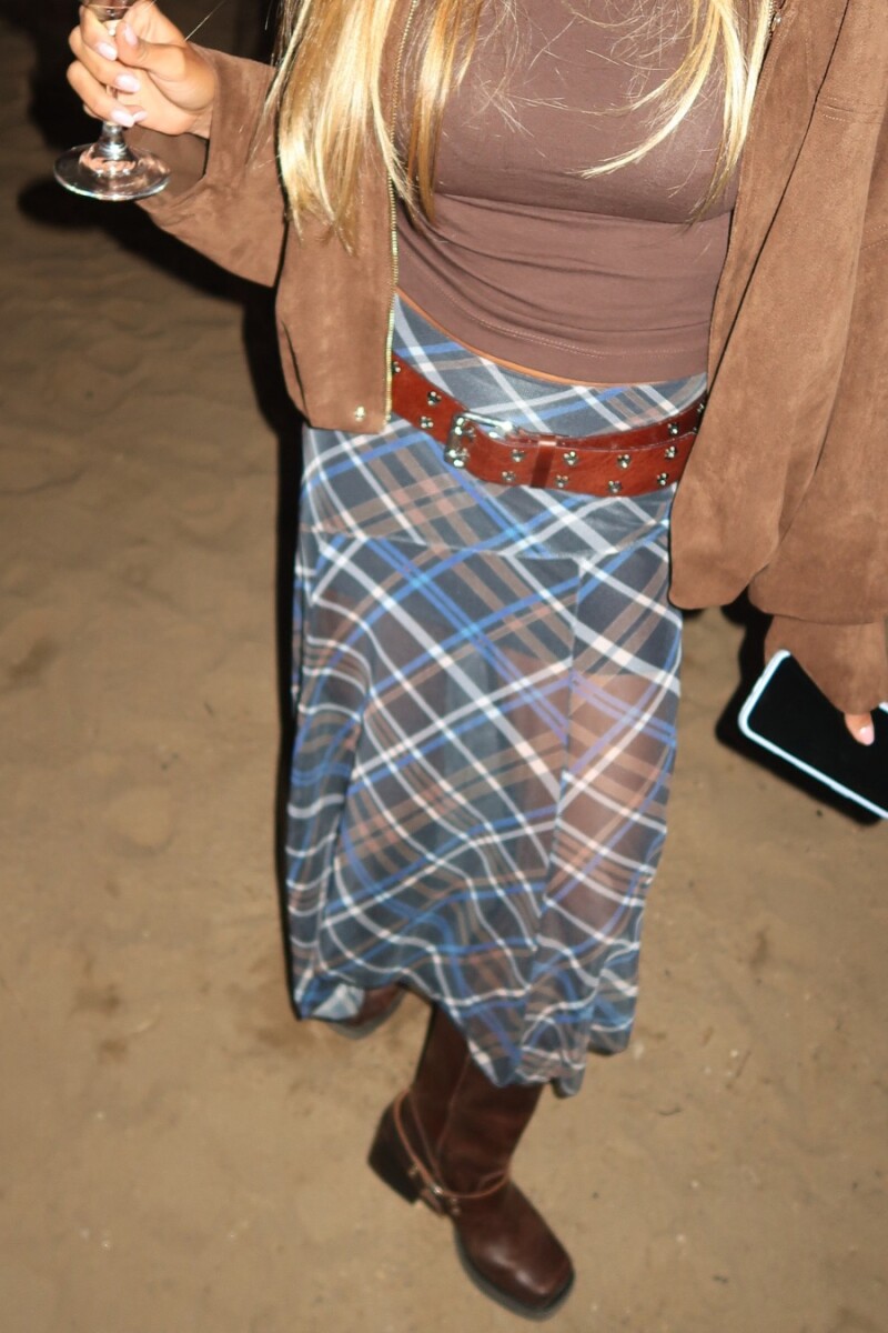 Falda Tartán Falda Tartán