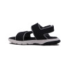 Molekinho Sandalia Dos Tiras C/ Velcro Negro