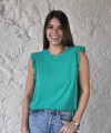 Blusa Cannes verde