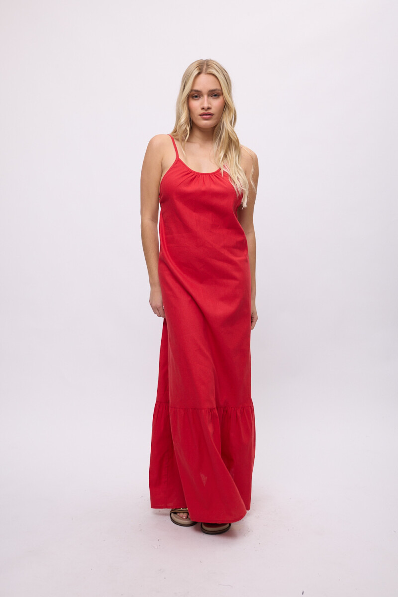 Vestido Croma Rojo