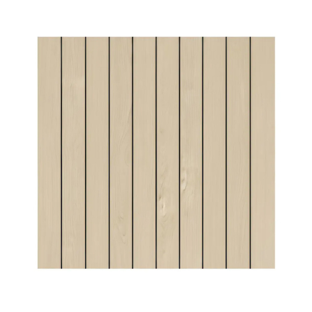 Placas Autoadhesivas X10 Simil Wpc 60x60cm Beige