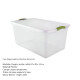 Caja organizadora 61 lts Wenbox TRANSPARENTE