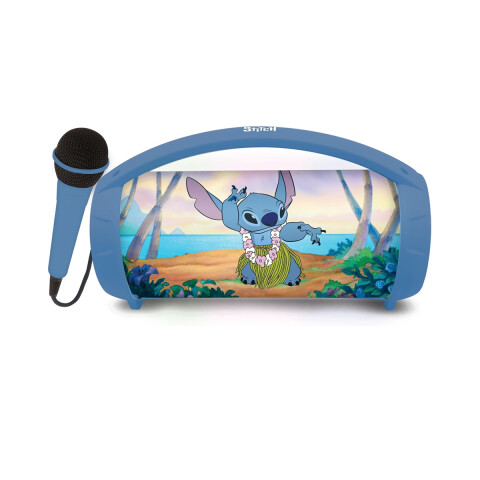 Parlante con Bluetooth, Luz y Micrófono Lexibook 30 cm Stitch
