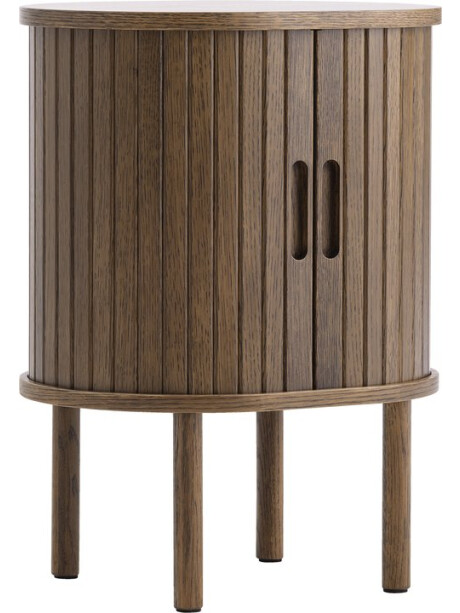 Mesa de luz LYNGVIG persiana roble oscuro Mesa de luz LYNGVIG persiana roble oscuro