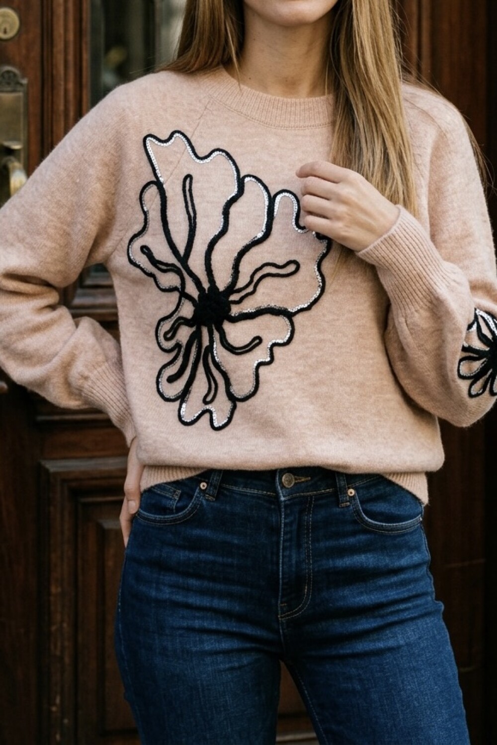 Sweater Kos Rosa viejo