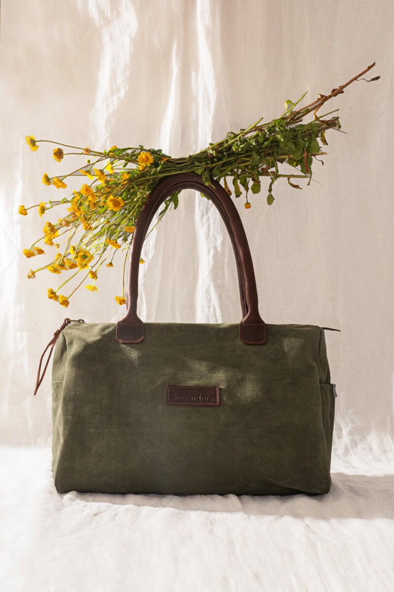 Heart Break Handbag - Verde Musgo 