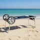 Carrito de Playa Aluminio NEGRO