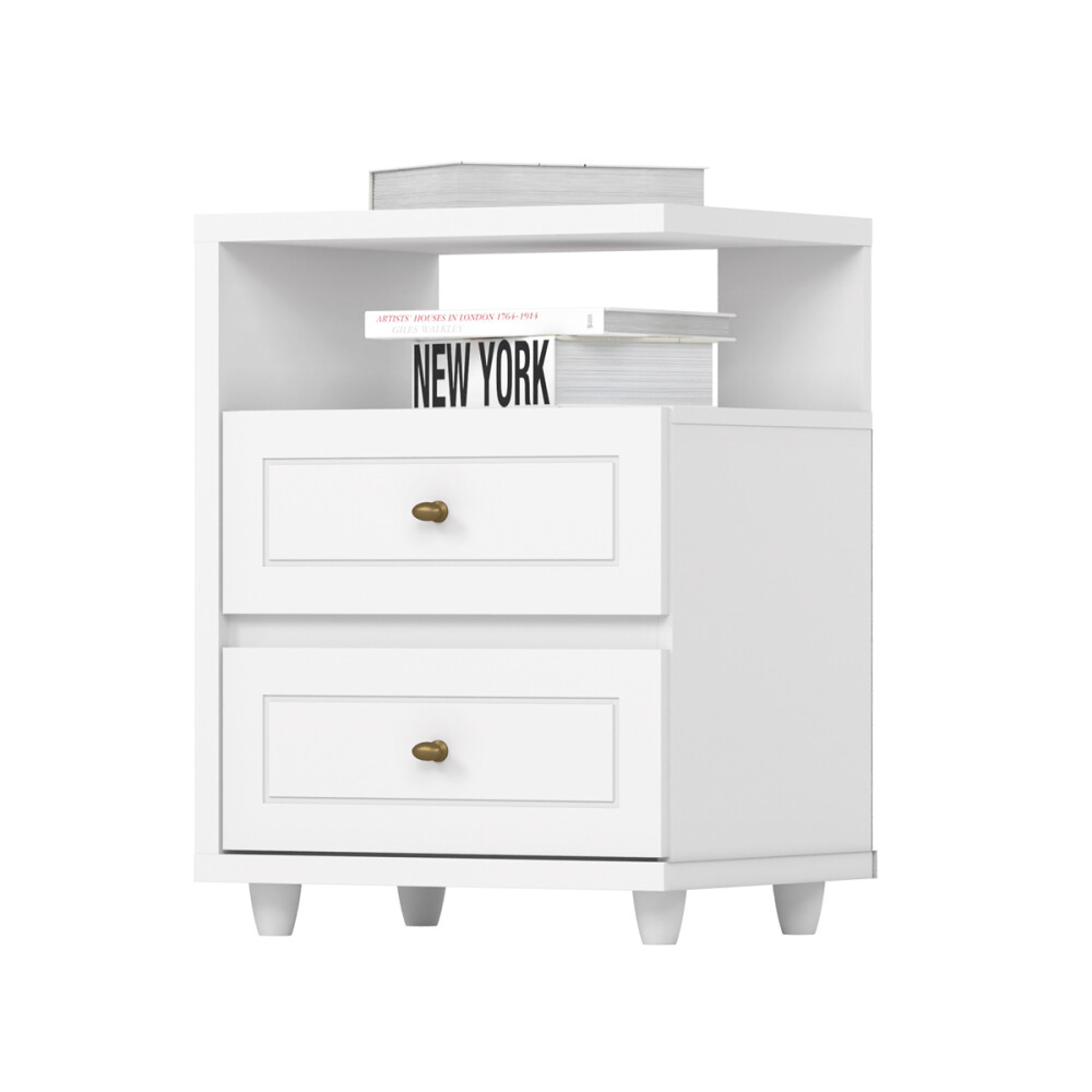 MESA DE LUZ O NOCHE 2 CAJONES - LINEA AMERICANA MESA DE LUZ O NOCHE 2 CAJONES - LINEA AMERICANA