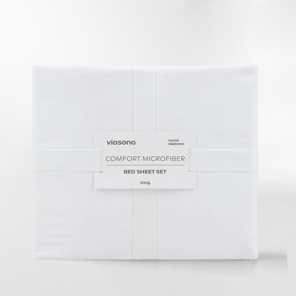 SÁBANA MICROFIBER BLANCO - KING