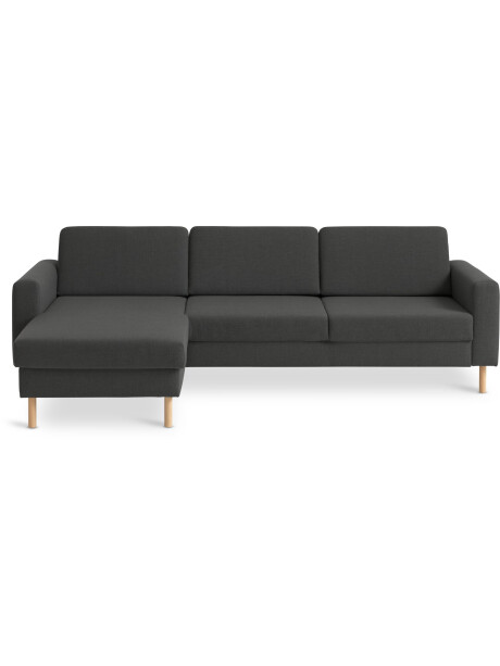 Sofá SVALBARD chaise longue gris oscuro Sofá SVALBARD chaise longue gris oscuro