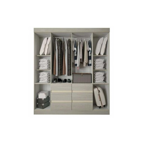 PLACARD VIENA 6 PUERTAS MDP NATURAL-BEIGE BC 2035