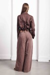 Strass Shirt Chocolate