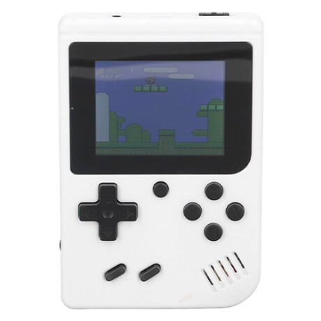 Consola de Juegos Portátil Retro con Control - Blanco 001