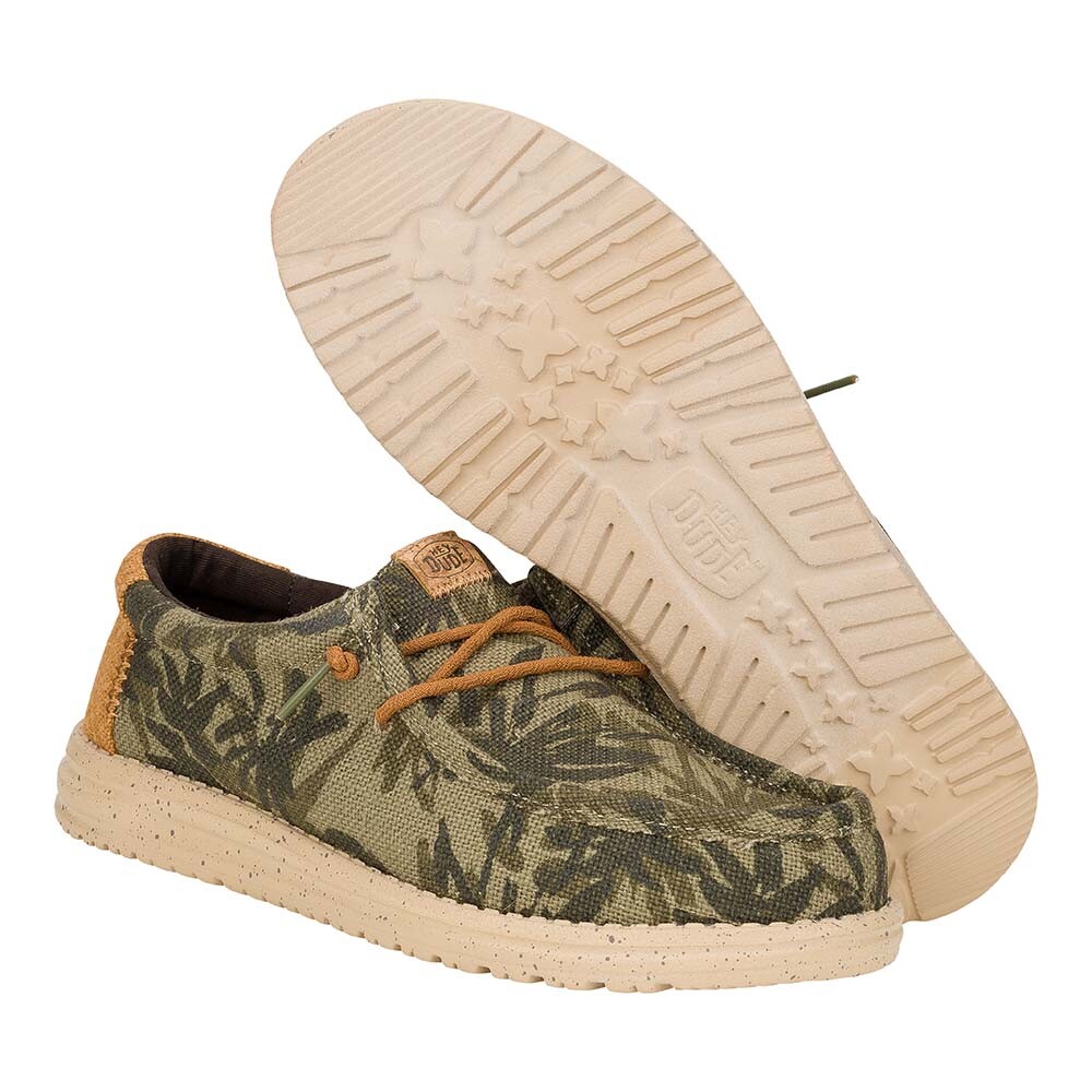 Wally Palm Jute - Hombre Burnt Olive/Ginger Brown