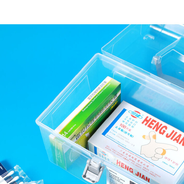 Caja organizadora grande con tapa Caja organizadora grande con tapa