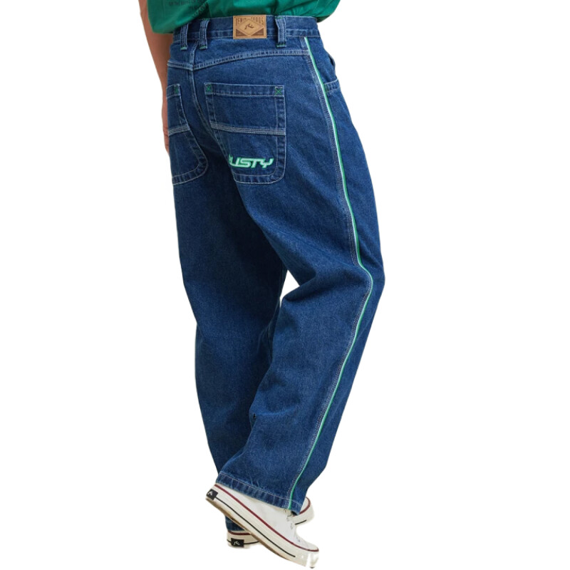 Pantalon Jean Rusty Baster - Azul Pantalon Jean Rusty Baster - Azul