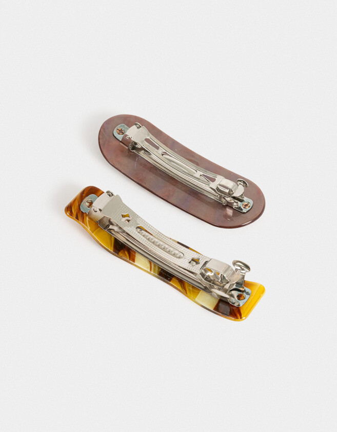 Hebillas Francesas Con tachas Hebilla Francesa - Marron Medio