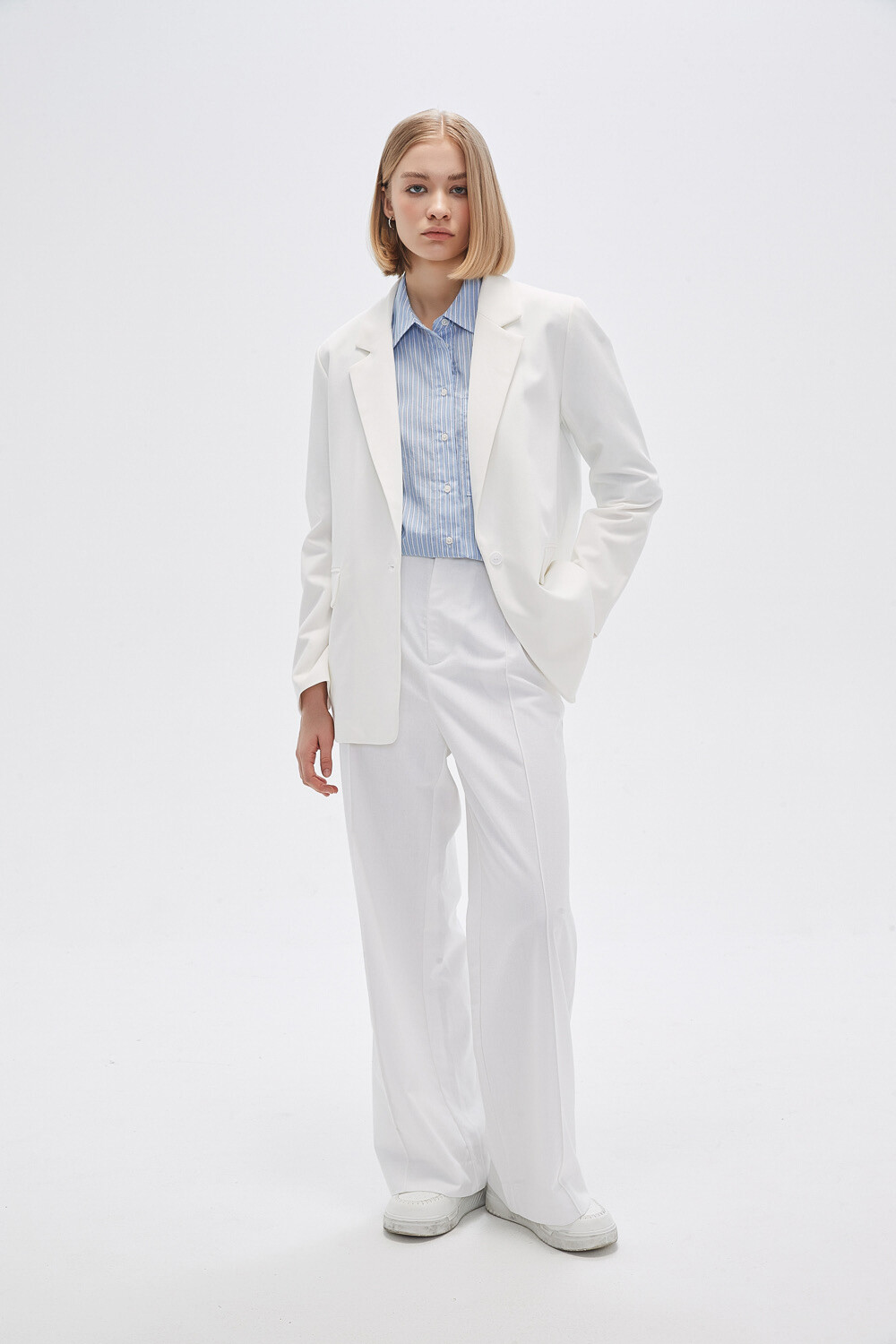 Blazer Abella Marfil / Off White