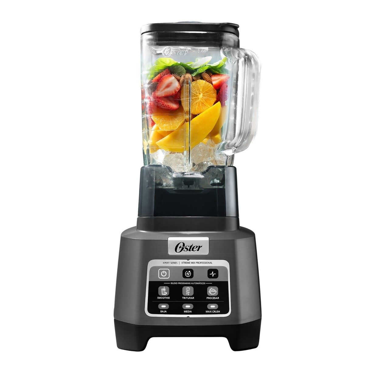 Licuadora Profesional Oster XTREME MIX con iBLEND y MAX CRUSH con Tecnología Reversible 