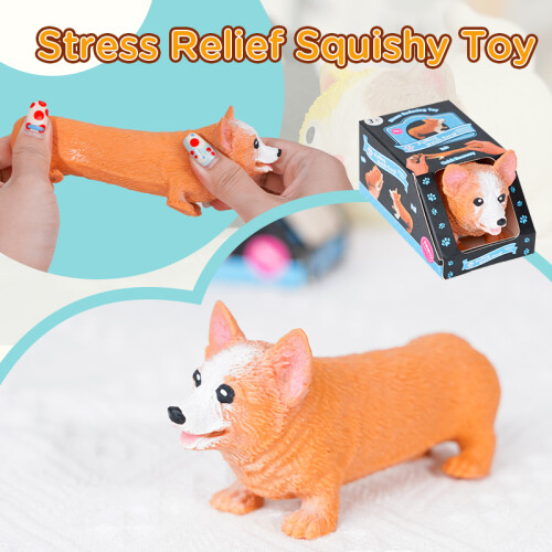 Juguete Squishy Anti Estrés - Perrito Corgi Juguete Squishy Anti Estrés - Perrito Corgi