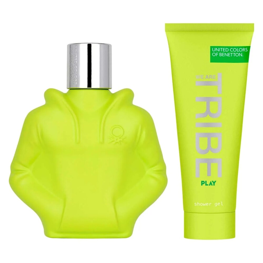 Benetton Estuche de Regalo We Are Tribe Play Eau de Toilette 90ml + Gel de Ducha 75ml - Masculino
