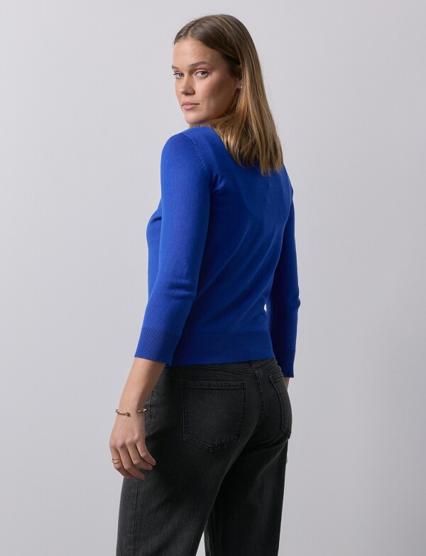 Cardigan Basico ROYAL