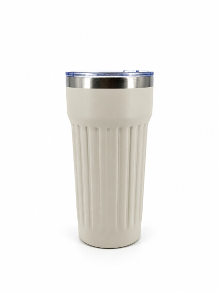 VASO TERMICO 530ML BEIGE