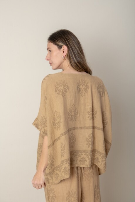 BLUSA SELENA Camel