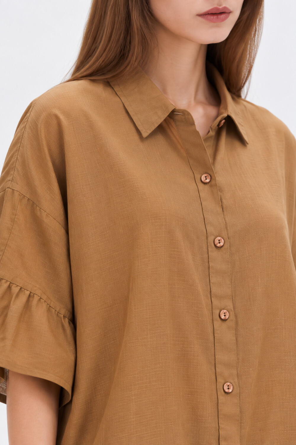 Camisa Litsa Tostado