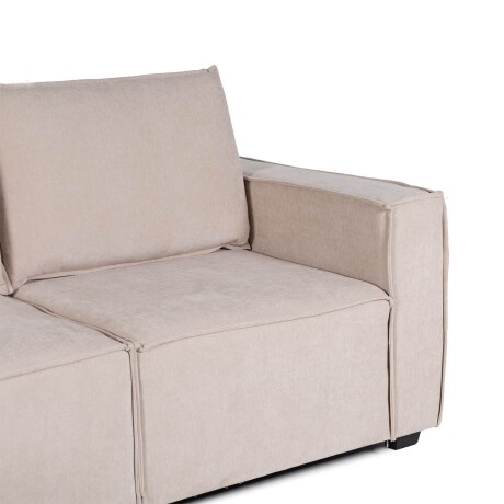 Rinconera Urban - Tela Microfibra - Chaise Izquierdo 12072 (Beige)