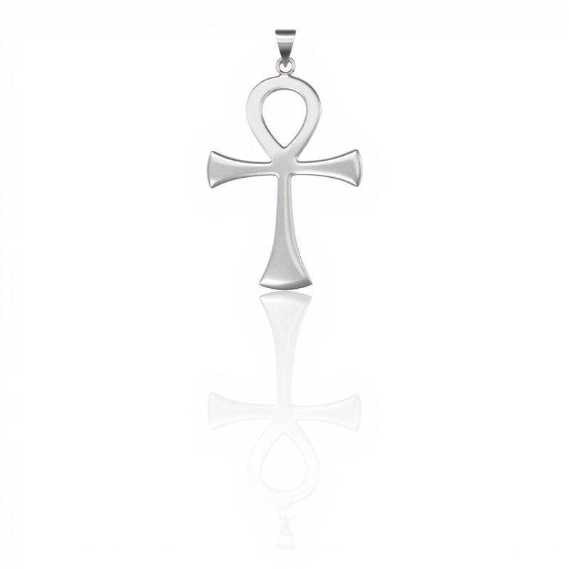 Dije Cruz Egipcia-Plata 925-Sin piedra-CP3167 sinpiedra