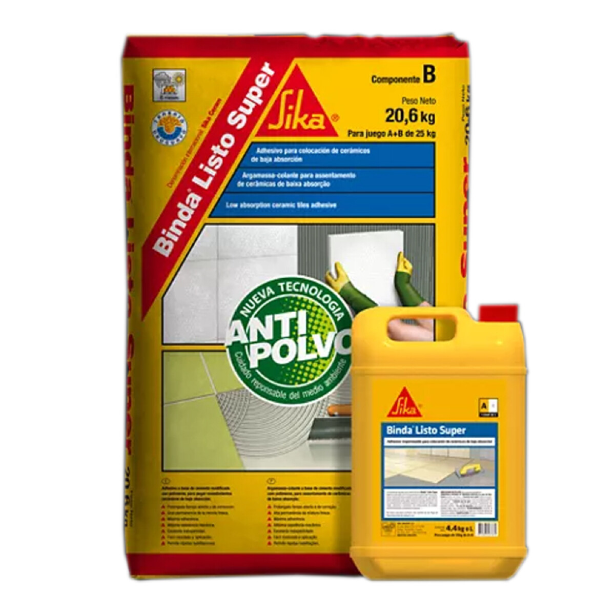 BINDAFIX LISTO SUPER 25K SIKA - N/a 